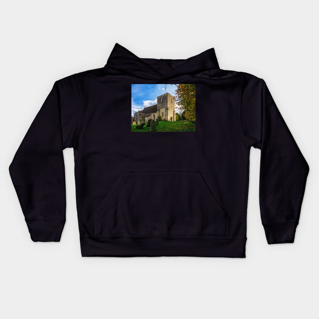 Church of St Mary Kintbury Kids Hoodie by IanWL